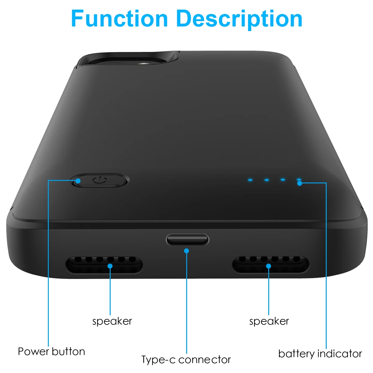 Для iPhone 11 Pro Max Case 5 5S SE 6 6s 7 8 Plus Xr X Xs чехол для зарядного устройства 4000 мАч