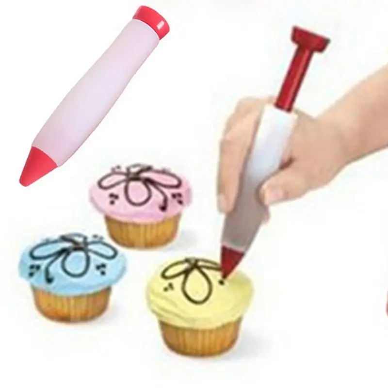 

Silicone Food Writing Pen Chocolate Cake Decorating Tools Kitchen Utensil Gadget Kitchen Cooking Accessories