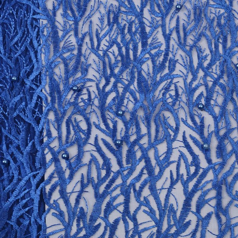 Новейшая кружевная ткань Африканское французское Тюлевое кружево вышитые