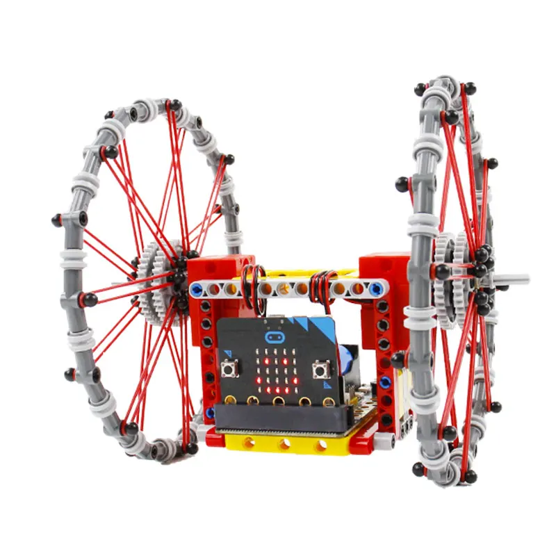 Yahboom Programmable Intelligent Micro: bit Building Block Balance Robot Car With APP Remote Control | Компьютеры и офис