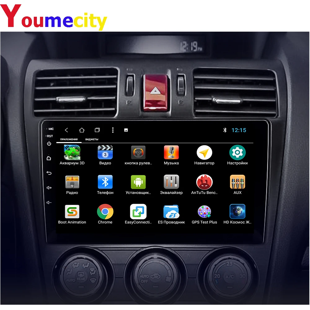 Автомобильный мультимедийный плеер на Android 9 0 для Subaru Forester Impreza WRX 2013 2014 2015 Радио Rds