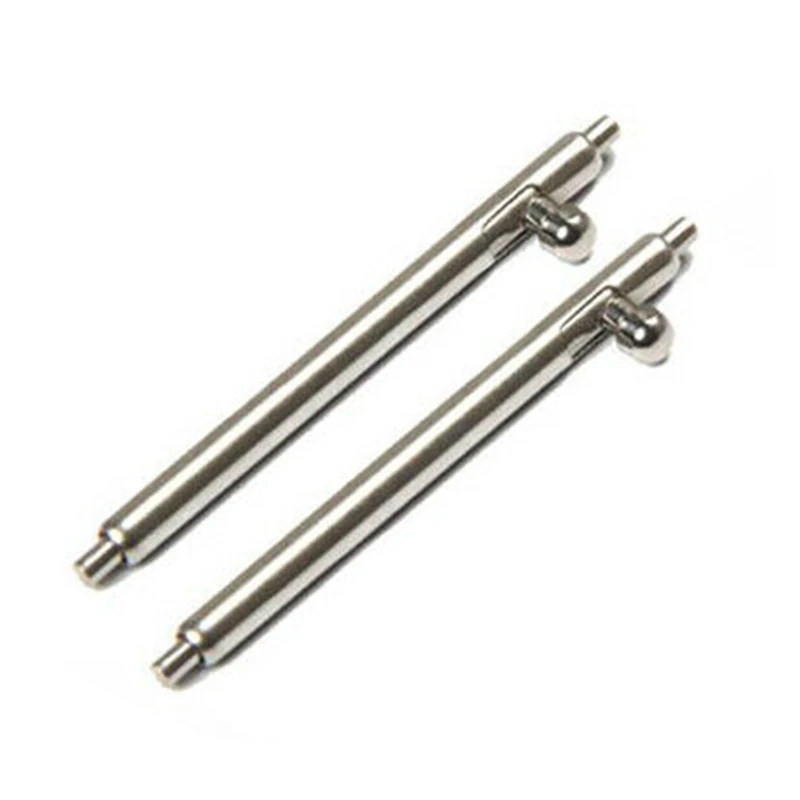 16/18/20/22/24mm Watch Bands Strap Spring Bars Pins 10pcs 1.5mm Quick Release Stainless Steel Spring Bars Watch Repair Tool