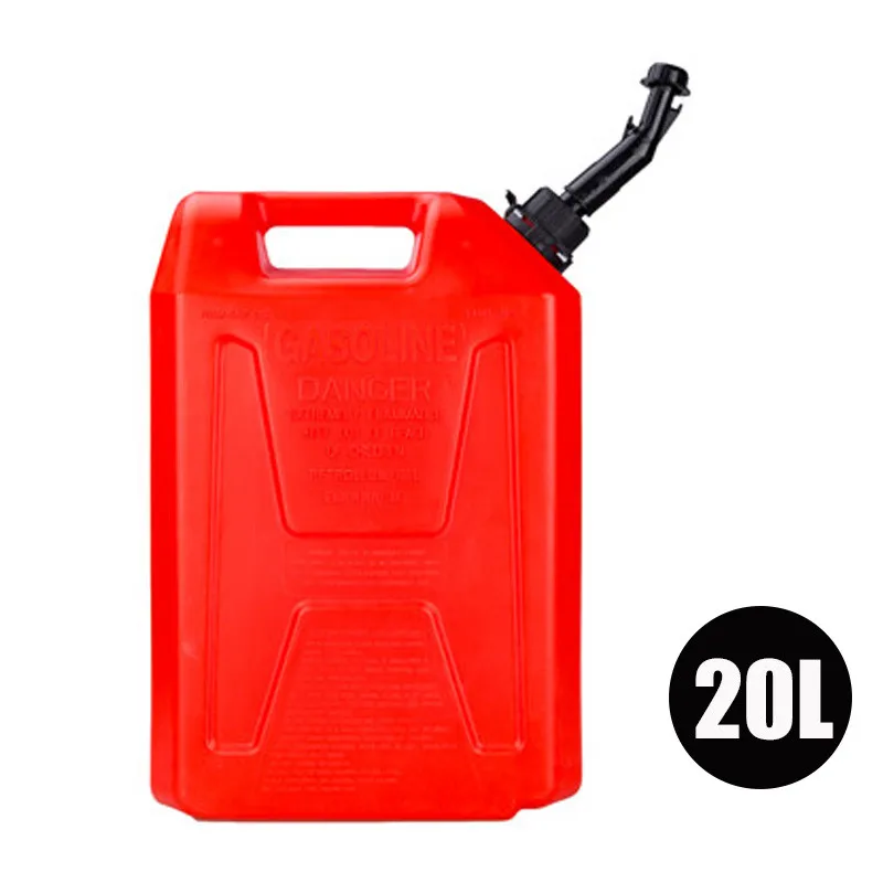 5L 10L 20L Liter Plastic Spare Fuel Cans Oil Diesel Gasoline Container Jerrycan Oil Motorcycle Car Oil Petrol Can Canister Tanks