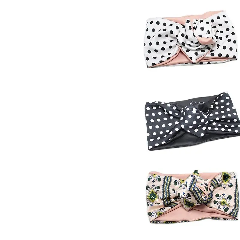 

Headband Women Turban Bandana Wire Hair Band Adjustable Multi Use Headdress Hair Accessories