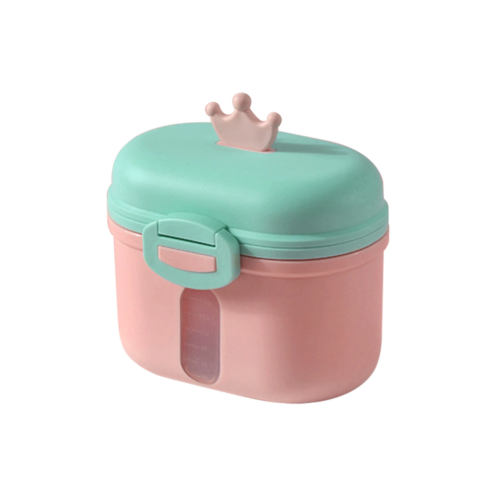 

Путешествия Портативный активного отдыха большой съемный Ёмкость с ложкой Миксер для сухого молока в ночное время для кормления маленьких ...