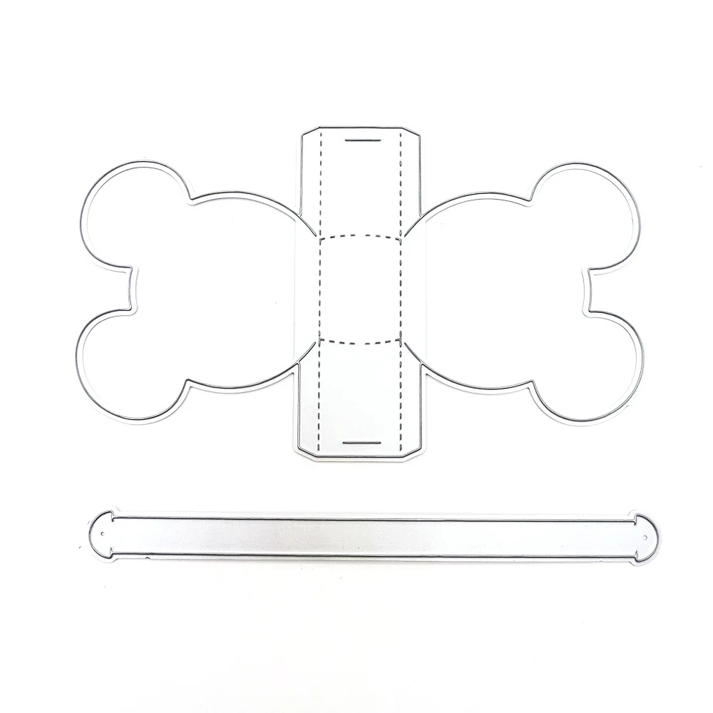 

Mickey Box Metal Dies Stencils For Scrapbooking Die Cut Stencil Handmade Paper Card Make Mould Model Craft Decoration