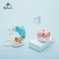 baby pp pacifier box portable cute nipple travel storage case stroller accessory