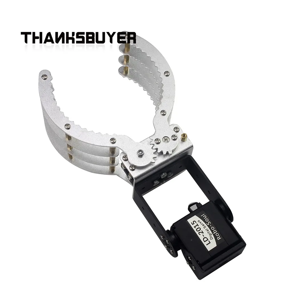 2 DOF робот Механическая рука зажим коготь захват с шт Цифровые сервоприводы для