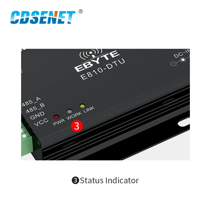 RS485 RS232 to Ethernet RJ45 Serial Port Server Wireless Transceiver Modem Full Duplex Module E810-DTU-V2.0