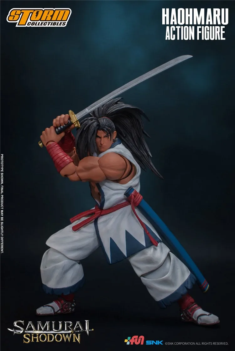 

1/12 Storm Toys Samurai Haohmaru Muscular Man 6" Mini Action Figure SNSS01