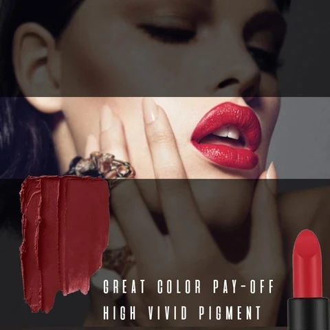 12 цветов матовая губная помада водостойкая стойкая сексуальная фиолетовая