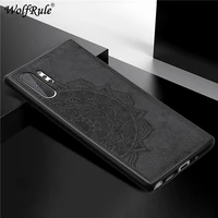 For Samsung Galaxy Note Plus Case Magnetic Fashion Style Shockproof Fabric Cloth Case For Samsung Note Pplus Cover Note10 