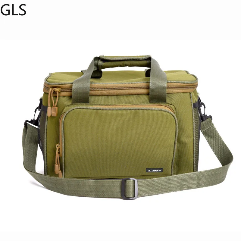 

Multi-Function waterproof Storage Fishing Bag Shoulder Messenger Fishing backpack Tactical bag