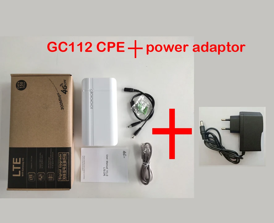 GC112 4G SIM карта водонепроницаемый уличный CAT4 LTE Wi Fi роутер для IP камеры внешнее