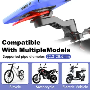 universal firm mountain bike motorcycle phone holder bicycle mobile stand quick mount road handlebar stem riding mtb bracket free global shipping