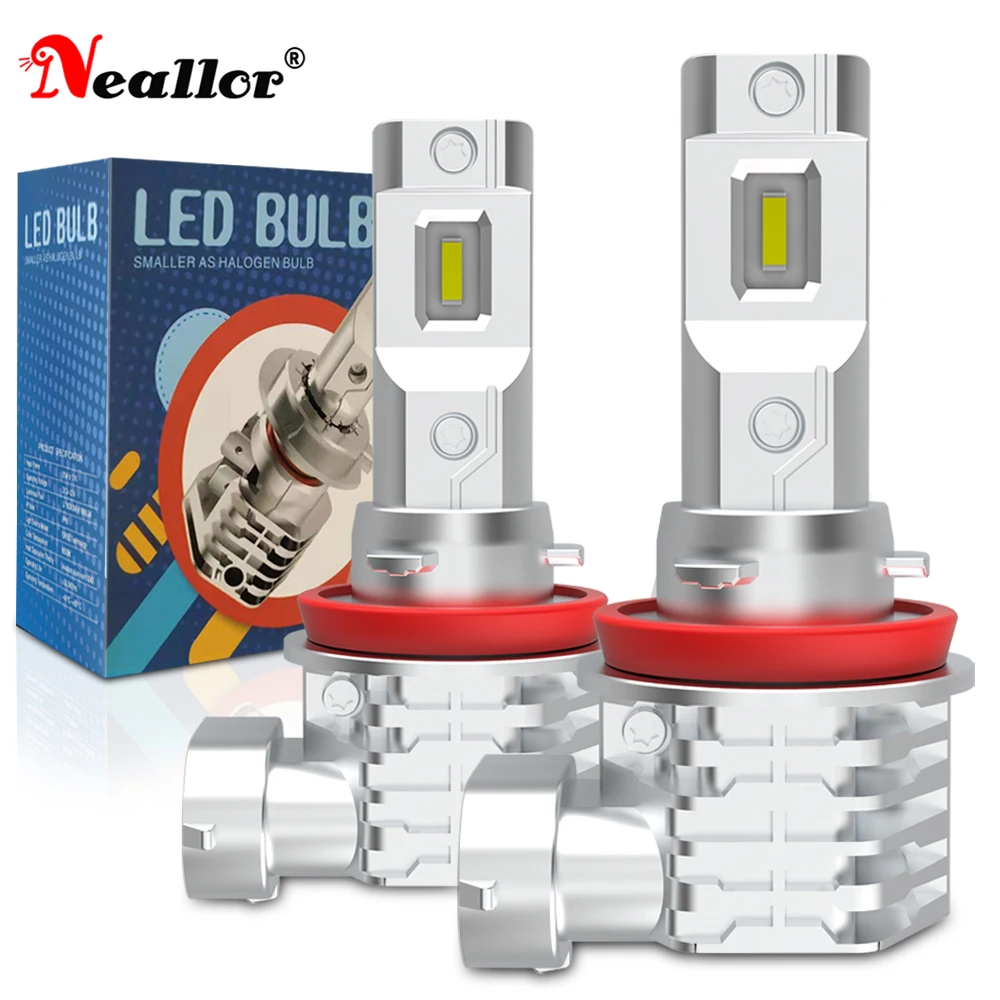 Canbus H8 H11 LED H4 9005 HB3 9006 HB4 H9 Противотуманные фары лампы на автомобильные аксессуары
