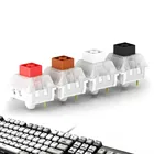 Переключатели Kailh Box SMD, 3-контактный механический переключатель для игровой клавиатуры, коричневый, белый, красный, черный, RGB