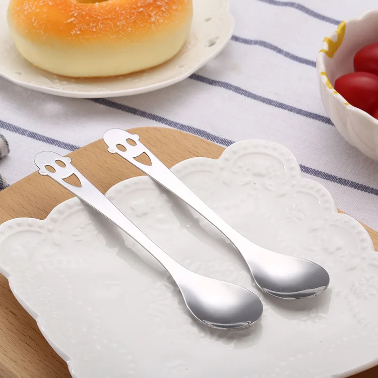 2 шт. мини-ложка из нержавеющей стали медовая десертная ложка кофейная Питьевая