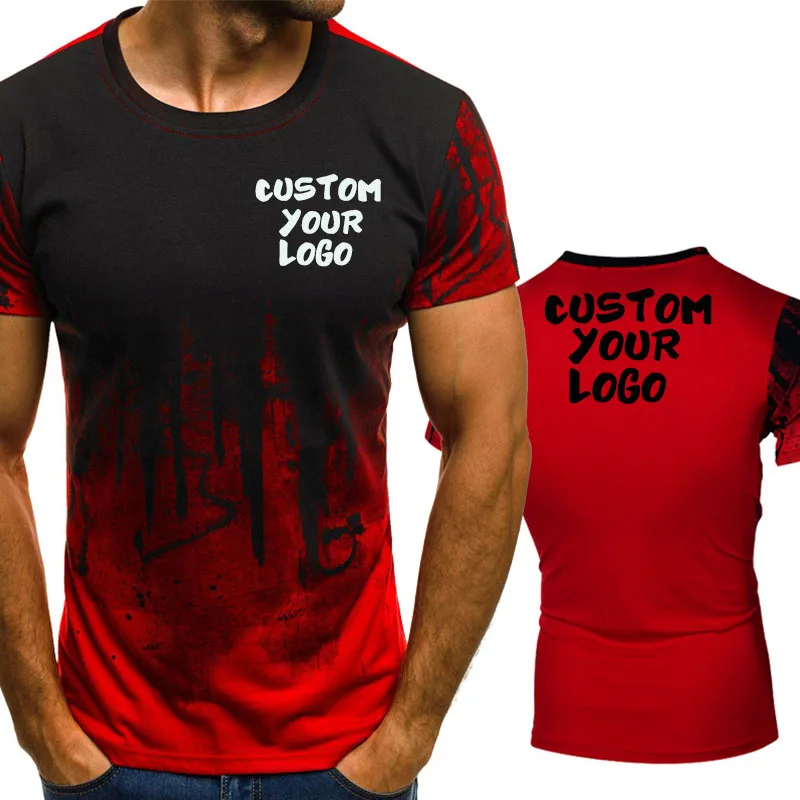 Мужская футболка с коротким рукавом круглым вырезом и 3D-принтом размеры до 4XL |