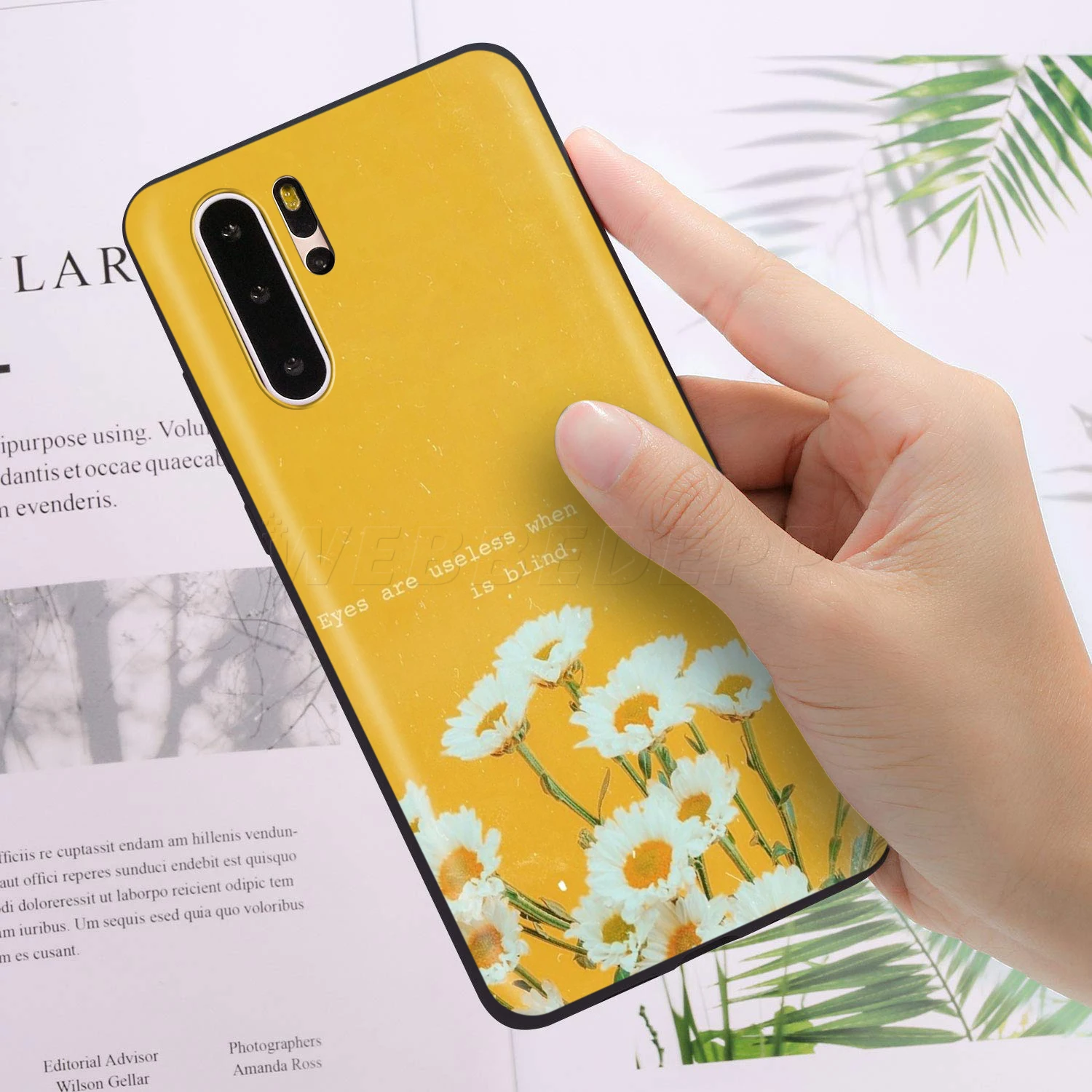 Webbedepp красивый желтый чехол с подсолнухом для Huawei Honor 6A 7A 7C 7X 8 8X 8C 9 9X 10 20 Lite Pro Note