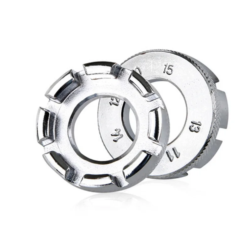 

1PCS Bike 8 Way Spoke Nipple Key Bicycle Spoke Nipple Repair Tools Wheel Rim Wrench Spanner Portable Hand Tool Bike Accessories