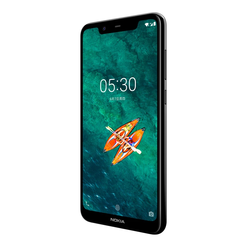 Смартфон Nokia X5 Android 9, 4 ГБ, 64 ГБ, 5,86 дюйма, Helio P60, Android 8, 3060 мА/ч, фронтальная, 8 Мп, задняя, 13 МП+ 5 МП, отпечаток пальца, мобильный телефон
