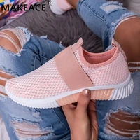 2021 fashion womens shoes leisure net surface sports shoes summer new set foot low help small white shoes fitness running shoes