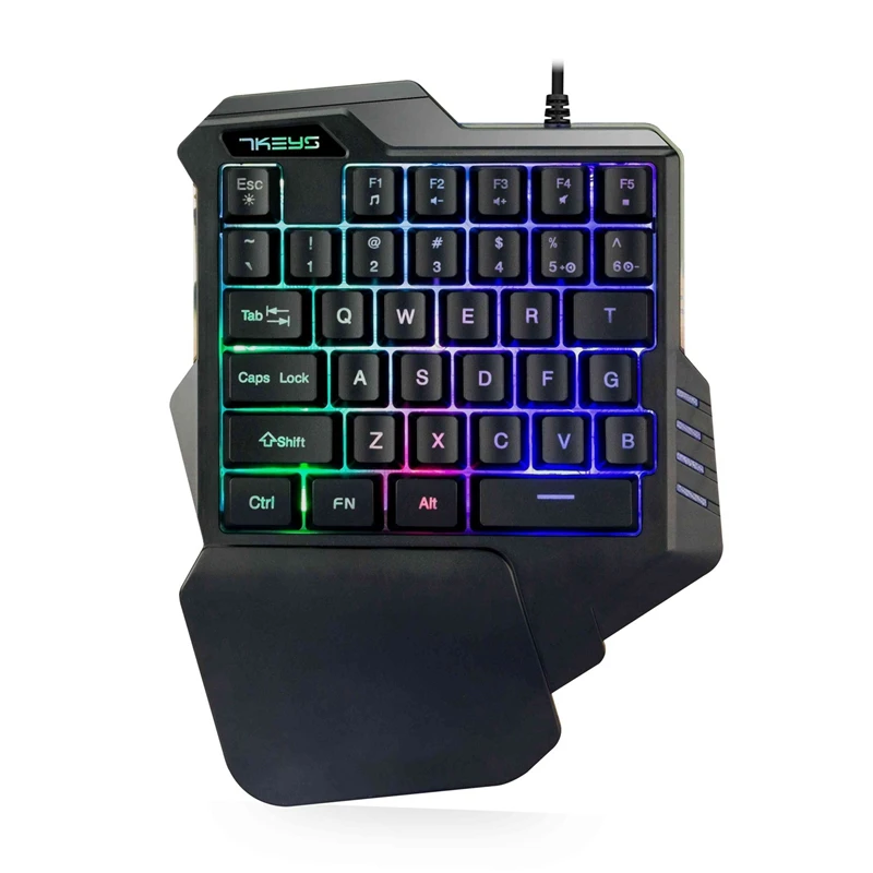 

Bluetooth One-Handed Keyboard Mouse Converter Combo for Smartphone PC PUBG Mobile Game Accessories