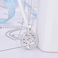 tree of life pendant necklacec 925 sterling silver jewelry silver 925 necklace
