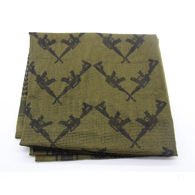 

Tactical Shemagh Arab Desert Shawl Scarf Net Mesh Breathable Veil Cover Thick Scarf Special Forces Hunting Camping Headscarf