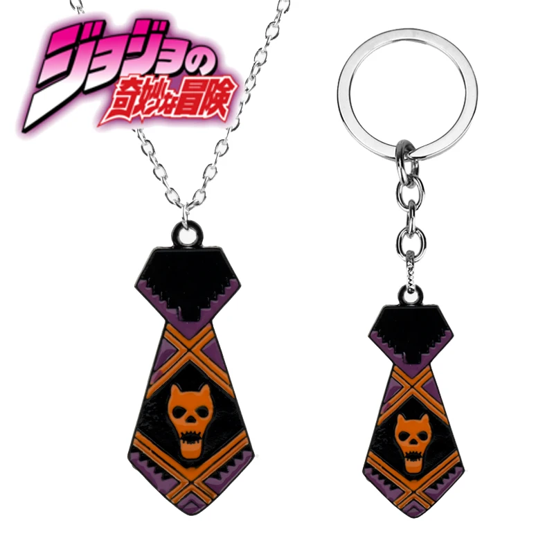 Новая в форме галстука кулон ожерелье с мультипликационным принтом Adventure Тема