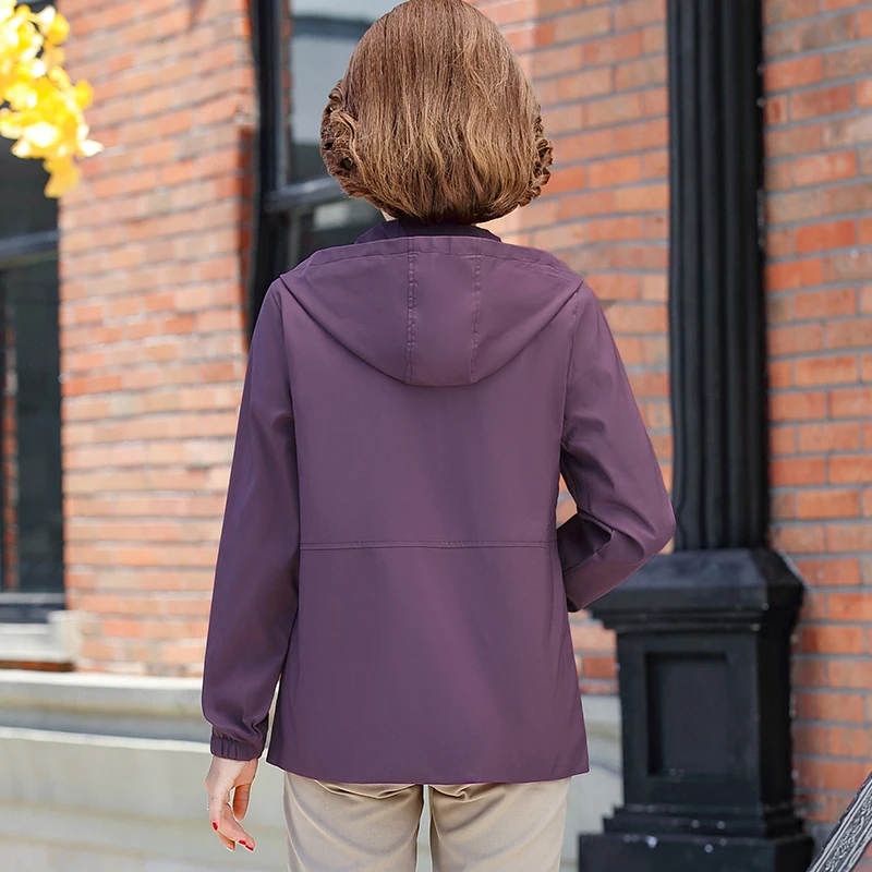 Тренч большого размера для женщин среднего возраста матерей высококачественное