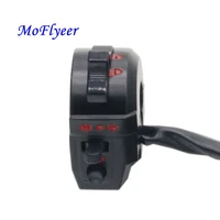 moflyeer motorcycle horn turn signal electric start handlebar controller switch motorbike left right handle switches