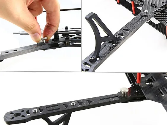 Складной Квадрокоптер 470 мм с каркасом из углеродного волокна двигателем 920KV ESC Prop