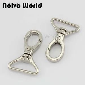 Nolvo World 5-20-100pcs 5 colors 48*25mm 1" metal strap buckle for bags,bag new clasp snap hook