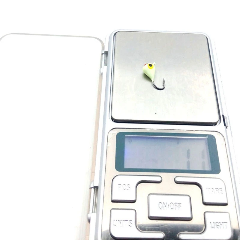 6 шт./лот зимняя ледяная приманка на рыболовный крючок мини-приманка рыба 15 мм/1 1 г