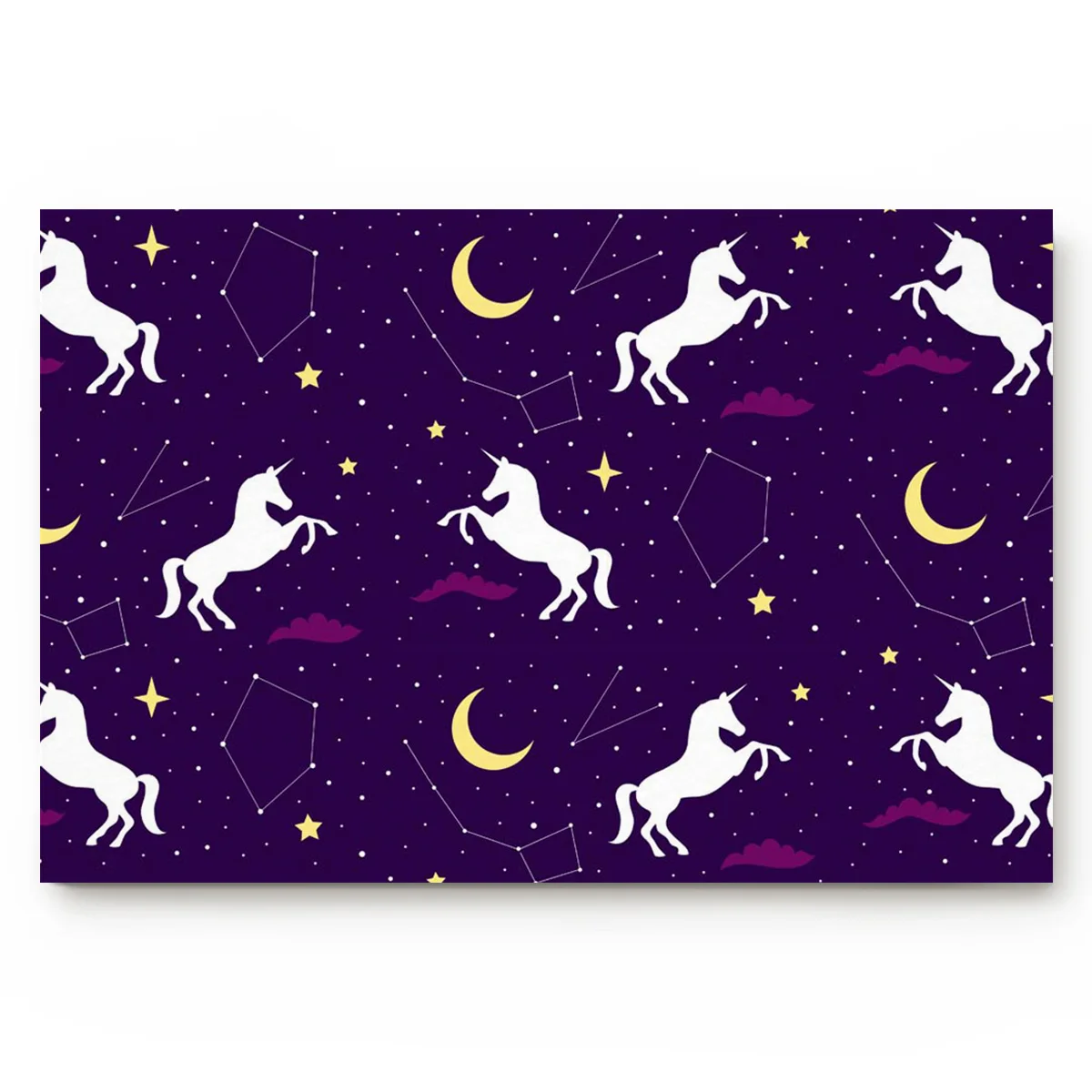 Lucky Unicorn Stars Moon ковер для гостиной нескользящий коврик двери домашний ванной