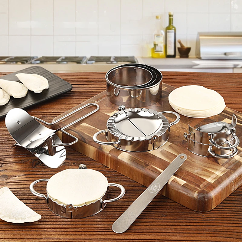 Pie Ravioli Dumpling Mold Dumpling Maker Stainless Steel Dough Cutter Dough Press Pastry Accessories
