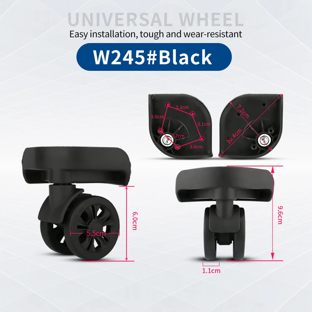 TANGYIPIN The xiong NL021 Luggage wheels suitcase trolley replacement universal accessories load heavy high-quality detachable