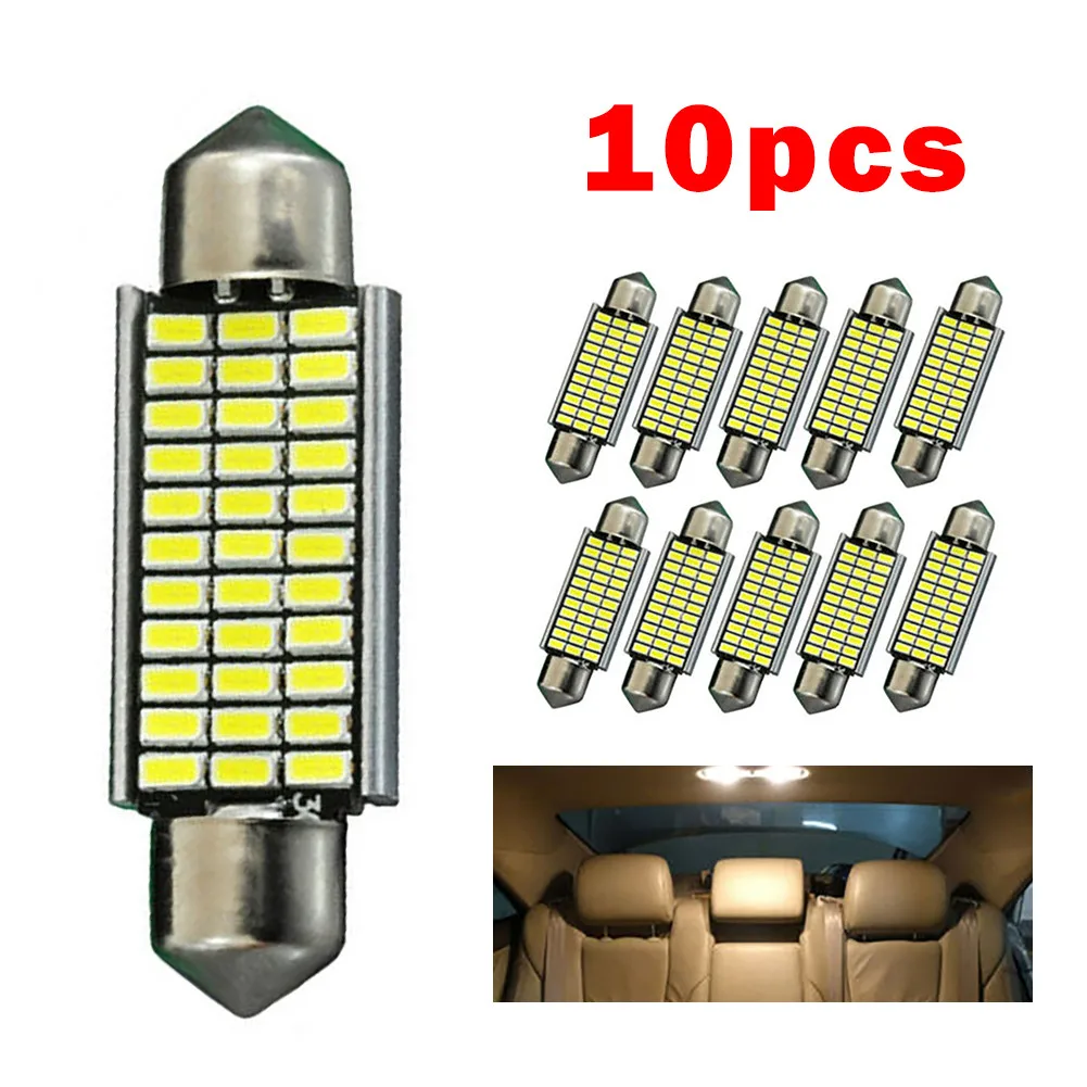 

41MM Bulbs 6000K Interior Lighting Car SMD White 12V 33 LED High Quality