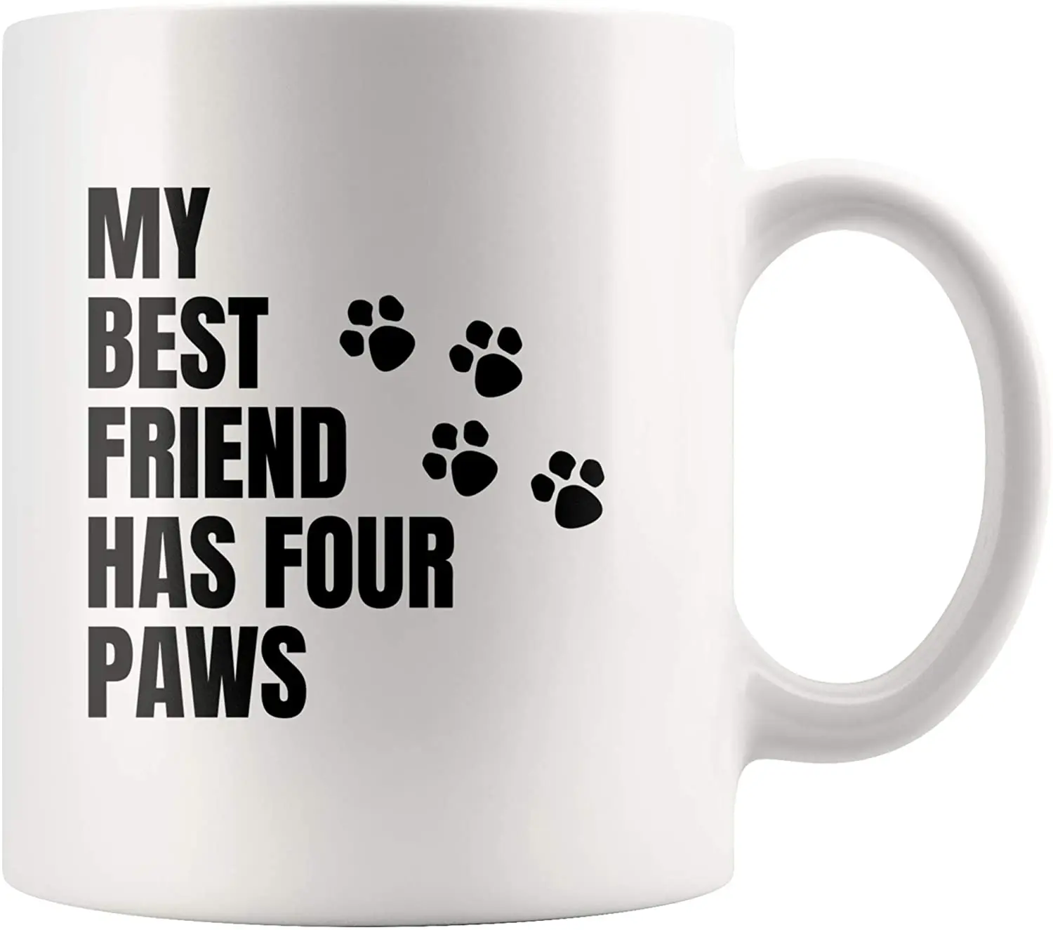 Кофейная кружка My Best Friend с четырьмя лапами 11 унций подарки для мамы кошкой я люблю