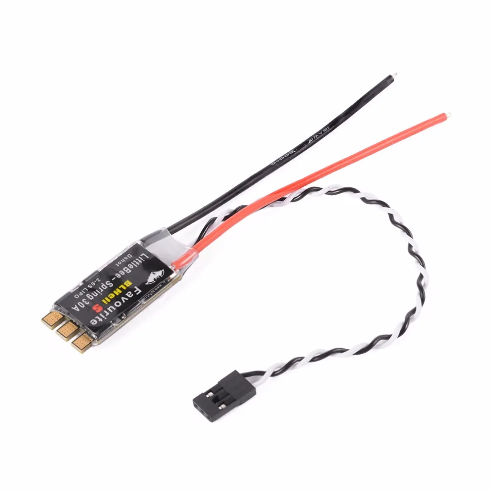 FVT LittleBee Little Bee blheli _ S SPRING 2-6S 30A ESC DSHOT контроллер скорости для квадрокоптера QAV210/250-X
