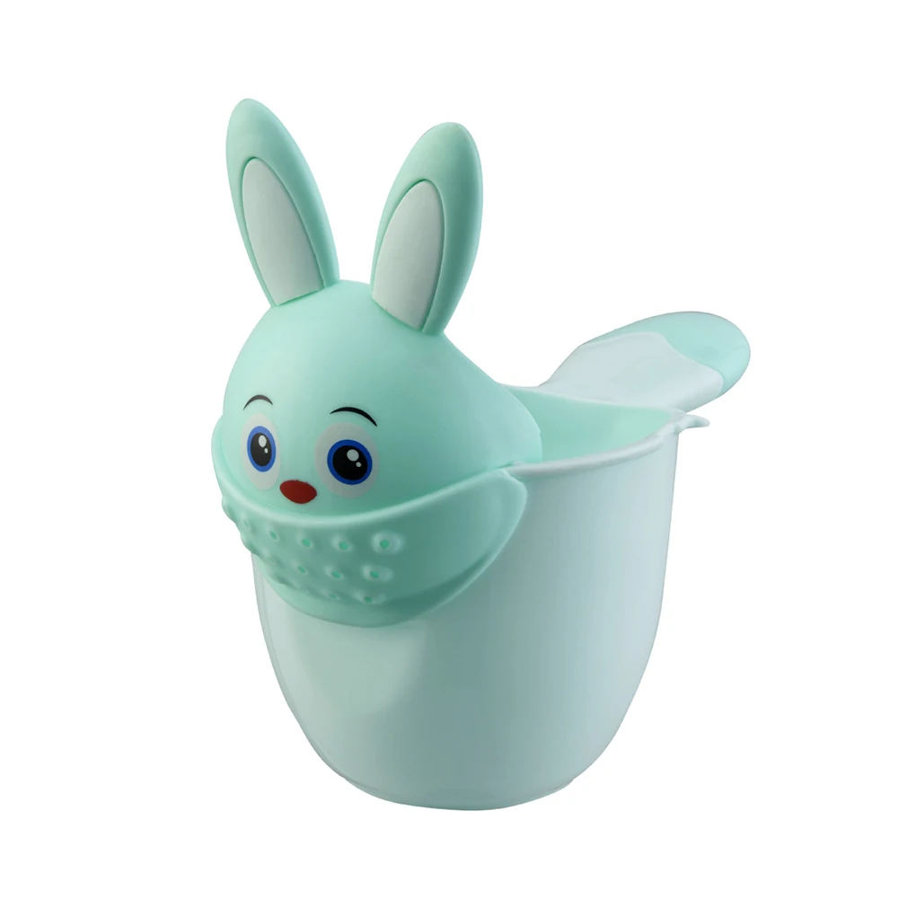 Мультяшная чашка для душа новорожденных шампуня ложка ванны полива детский