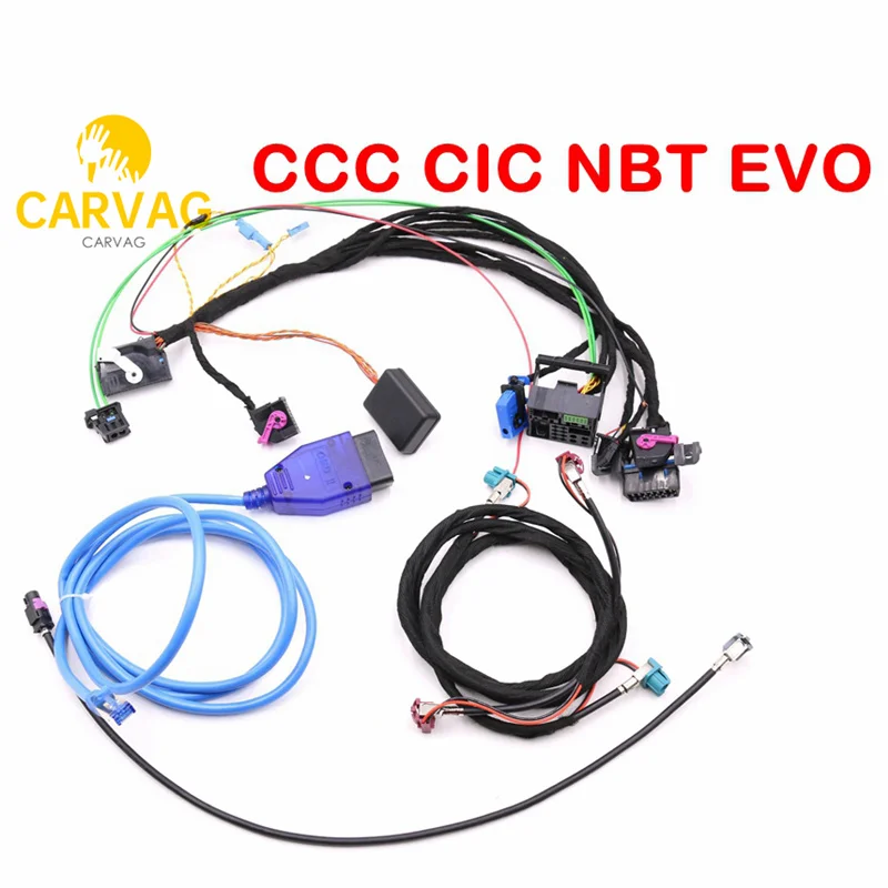 

Инструменты wiring жгут с эмулятором CAS тестер для BMW CCC CIC NBT EVO навигационные системы питания на верстаке все в одном