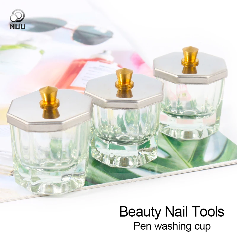 1 шт. Кристальное Стекло Акриловая жидкая чашка для посуды без крышки инструмент