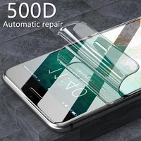 500d not glass hydrogel film for iphone 11 13 12 xr xs max screen protector iphone 5 6 7 8 plus x 11 pro 5s soft protective film