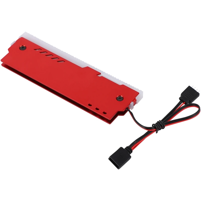 Rgb-настройка LED с пультом дистанционного управления теплоотвод ОЗУ алюминиевый