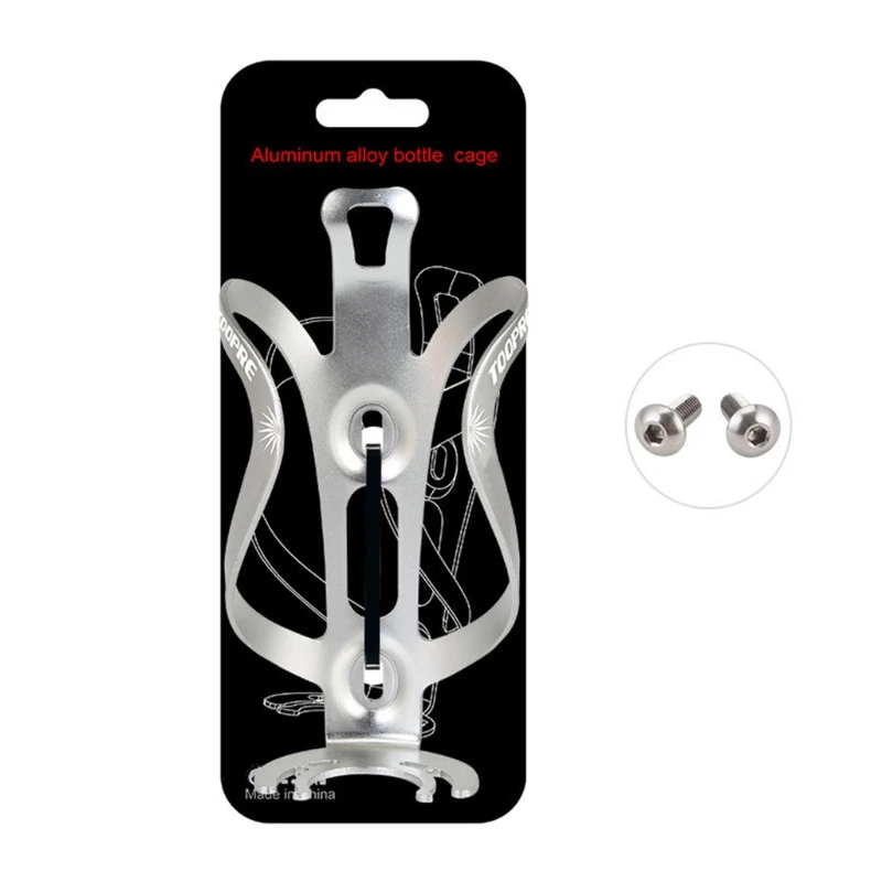 

Water Bottle Holder Aluminum Alloy Colorful Bicycle Water Bottle Cage for All Types of Bikes, Fits Most Road Cycling MTB D5QD