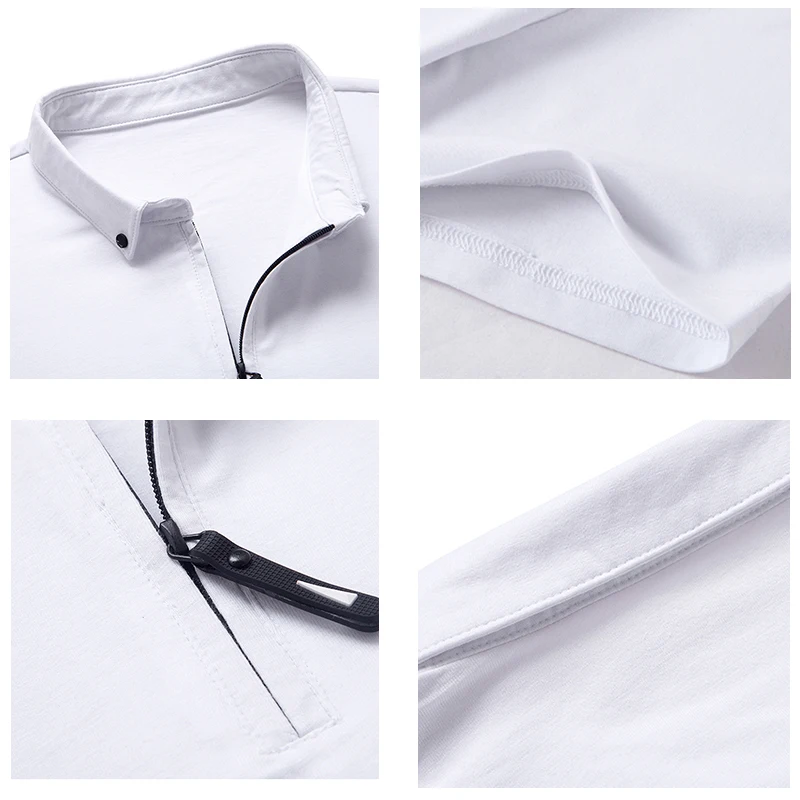 

Summer New Short Sleeve Polo Shirt Men Turn-Over Collar Fashion Casual Slim Polo Breathable Solid Color Business Men Polo Shirt