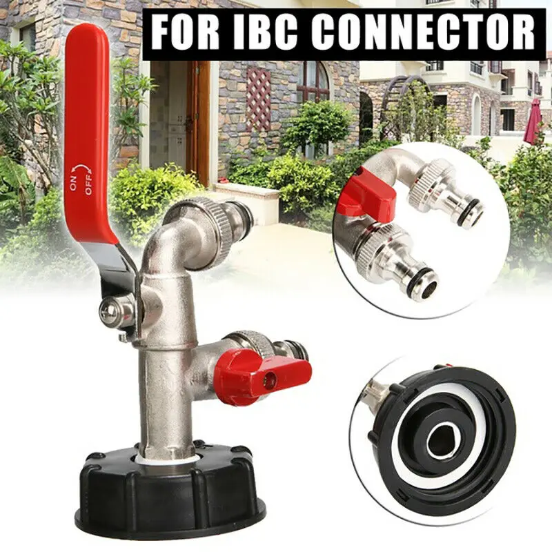 

Tool IBC Tank Connector 3pcs/Set Water Tote Tank Adapter Coarse Thread